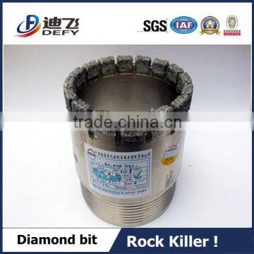 strong wear-resistant various diamond core drill bits for hard rock