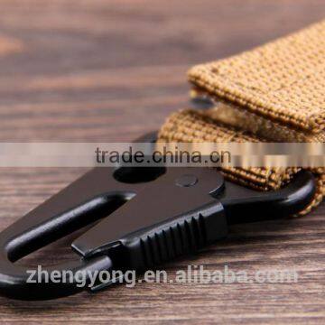 Webbing Belt Buckle, Key Button Service Mountaineering Tail Clip