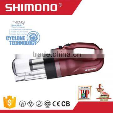 2016 hot sale shimono portable cyclone sofa vacuum cleaner SVC1016