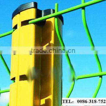 green welded wire mesh fence/single wire welded mesh fencing