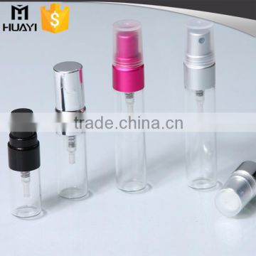 3ml 5ml 8ml 10ml mini size cosmetic spray glass tube bottle