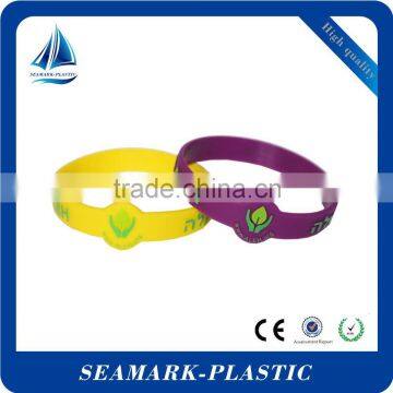 2016 most popular custom shape wristbands silicone for promotion