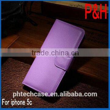 HOT CASE FOR IPHONE 5C IN FACTORY PRICE HIGH PU MATERIAL