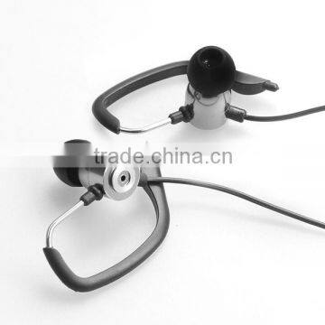 2014 Sport Earphone Athlete Stylish Power Super Bass Metal Earphone headphone free sample