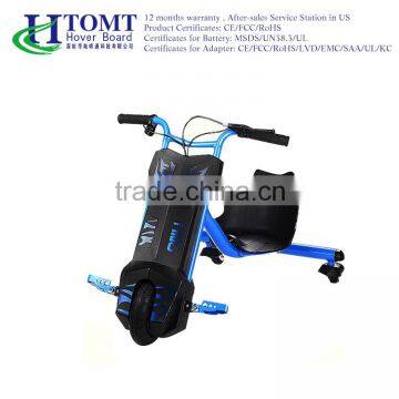 Europe Htomt electric drift trikes for sale balancing scooter 3 wheels scooter with safety seats outdoor toys for kids