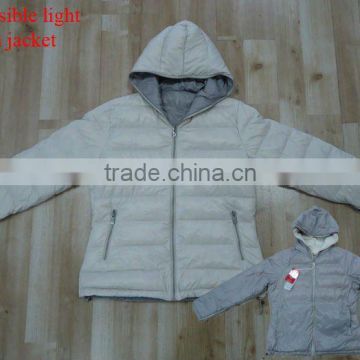 Ladies Lighter Down Jacket, Ladies Reversible Lighter Down Jacket