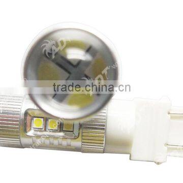 80W SE OUL T25 3157 LED Brake Signal Tail Light Bulb Xenon White 12V 24V DC photo-3