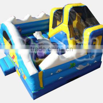 Ocean Toddler Game Inflatable Funcity, Small Inflatable Amusement Park