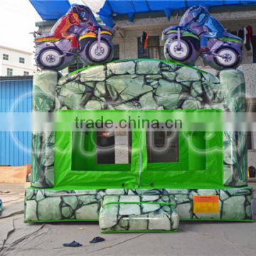 2016 New Design Best quality inflatable motorcycle bouncers,inflatable house,jumping castle