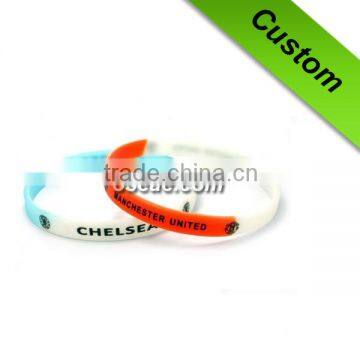 Personlised rubber wristband logo printed and imprinted rubber wristband logo printing