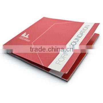 red colour book printing, perfect bound book printing