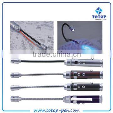 New design laser glitter cutting metal ball pen