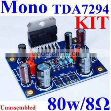 TDA7294 Mono Single Channel Audio Power Amplifier Module Unassembled Board Kit Version DIY Hifi DC35V