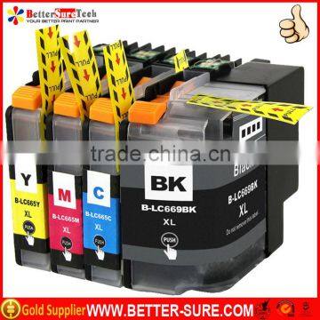 LC669 LC665 new compatible inkjet cartridge for brother