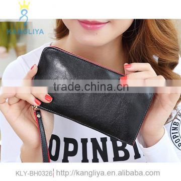 Cheap gift women clutch bag mobile cell phone bag mini wallet long purses