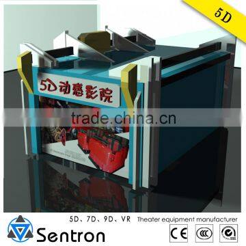 6 Seats Attractive Cinema Simulator for Amusement Park Ride Hydraulic System 5D 6D 7D XD Cinema