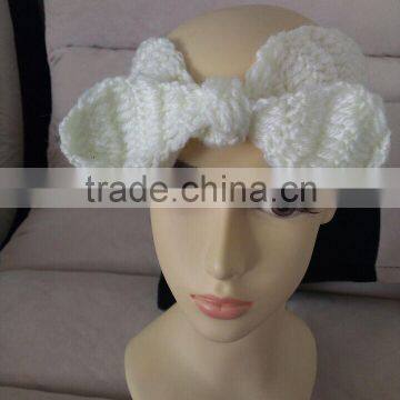 Wholesale handmade crochet headband, elastic acrylic headband