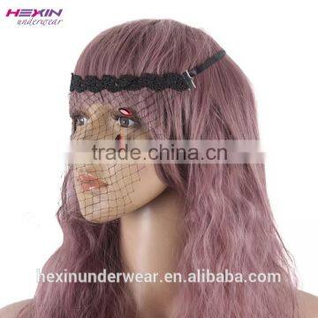 Hexin Party Fancy Dress Costume Mesh Front Paper Party Eye Mask photo-2