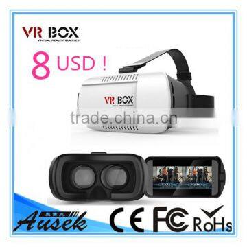 2016 VR BOX 3D HeadMount Virtual Reality Glasses Rift for Smartphone