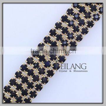 4mm rhinestone crystal cup chain