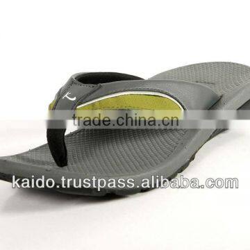 Grey - Green KD 164 Men PU Slippers