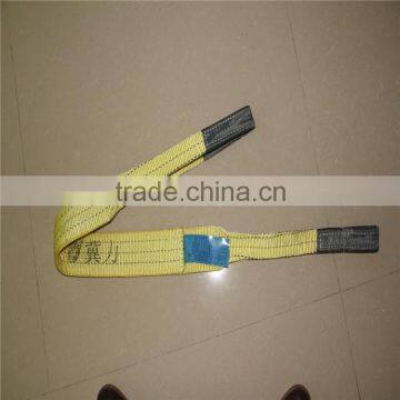 heavy duty eye type flat webbing sling with ce certificate