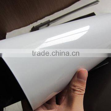 Rubber magnet paper with photo paper