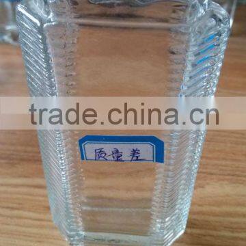 handmade glass perfume bottles clear perfume glass bottle