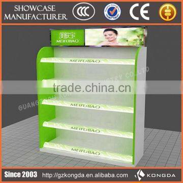 Wholesale Cheap perfume stand shelf,cosmetics display design kiosk