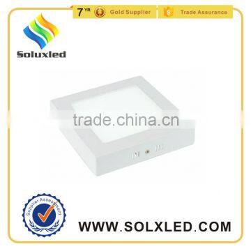 6w surface mounted square led panel light