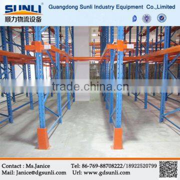 Warehouse Pallet Pipe Drive-in Storage Racking System photo-4