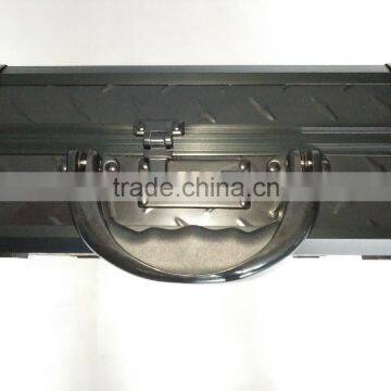 Black Aluminum Tool Case Plastic Surface Tool Case photo-6
