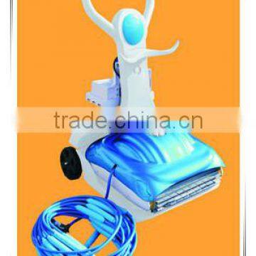 Easy operating robotic pool cleaner