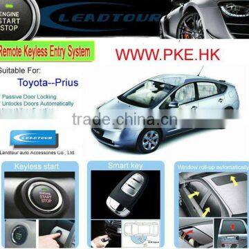 Anti-theft Car Alarm System with Remote Starter and Push Start Button System for Toyota Prius