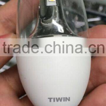 TIWIN 4W LED Candle 3000K Flameless White Body With CE,RoHS&TUV Certification photo-3