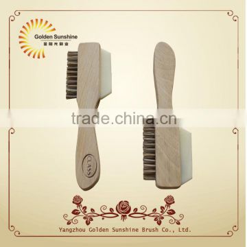 Hot selling new design wooden dance shoe cleaning brush