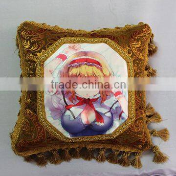 2013 custom fashion quality pillow for Japan market