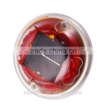 Red Solar Energy- Based Power Source IP68 Water Proof Led Road Studs Light Popular Design Supplier's Choice photo-2