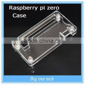 2016 Latest Raspberry Pi Zero Case Acrylic Transparent Case for raspberry pi Zero W1405