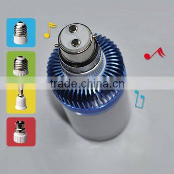 E27 Bluetooth Bulb Speaker 4.5W LED Light Wireless Audio Speaker Warm White Light CE FCC RoHS photo-3