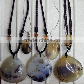 Wholesale Druzy Agate Pendants Agate Gemstone Jewelry photo-3