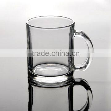 clear straight shape tea beer mug