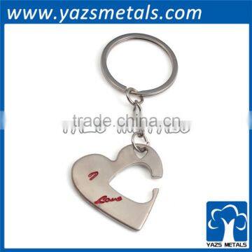 Metal Heart Shape Wedding Gifts Key Chain photo-4