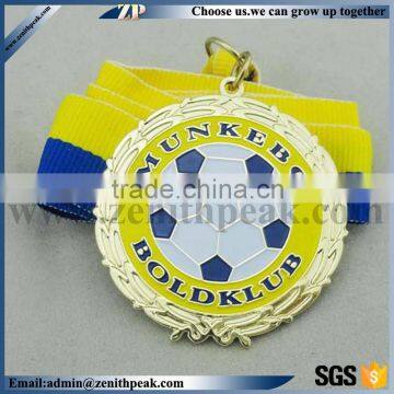 Factory price sport games football medal/soft enamel football medals/american football medal