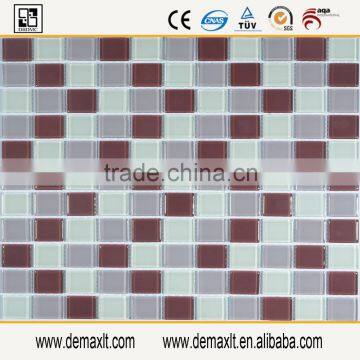 China supplier glass mosaic, mosaic wall panels, mix glass mosaic tile