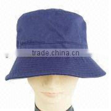 promotion mens 100% cotton plain bucket hat