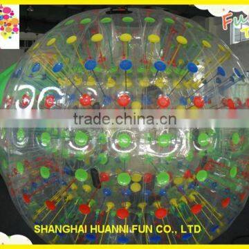 Outdoor Commercial Inflatable Grass Zorb Ball