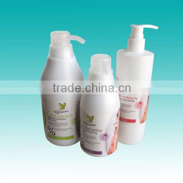 2014 new design body lotion with pump bottle, OEM service