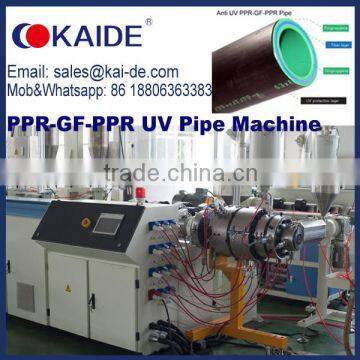 PPR GF PPR Pipe+Anti UV Sheathing Layer Pipe extrusion machine