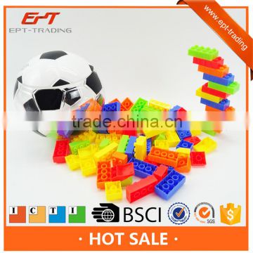 Kids educational toy block kit colorful building block toy